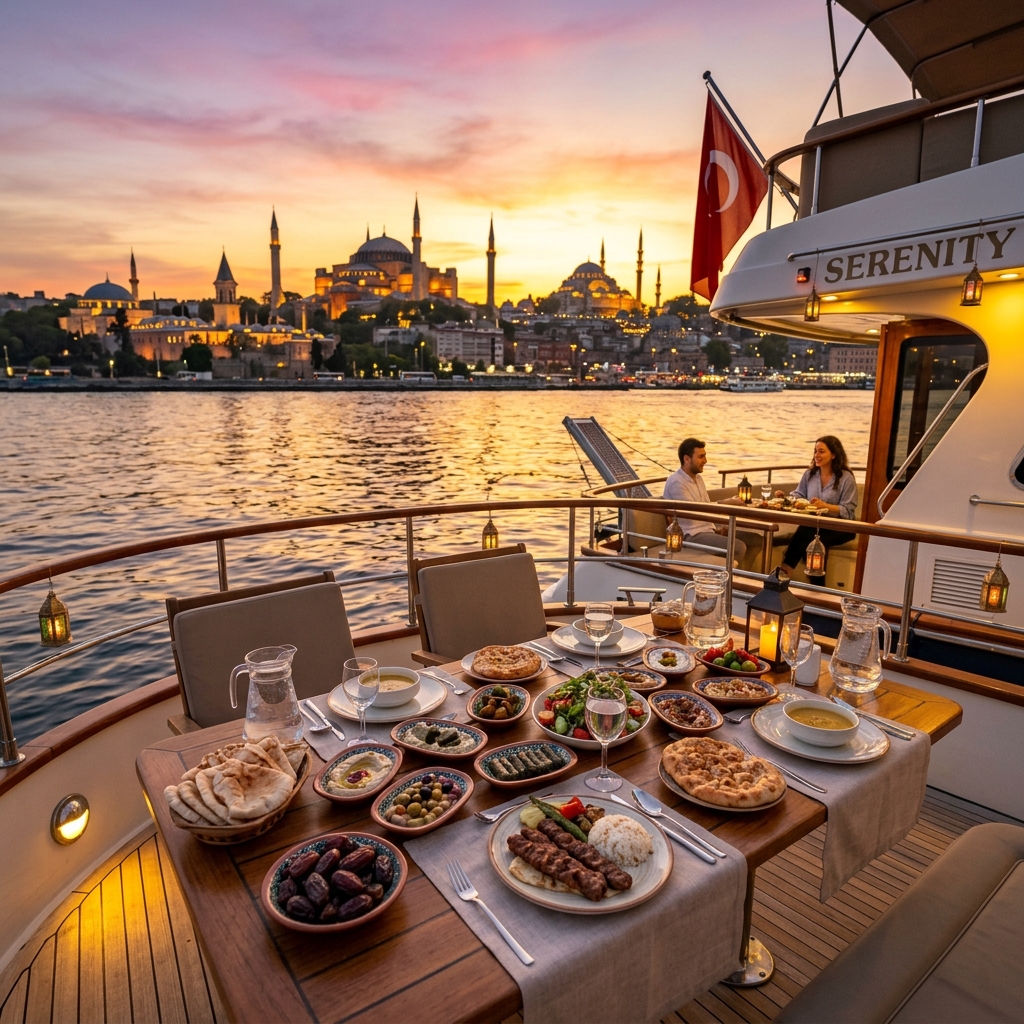 Teknede İftar Yemeği